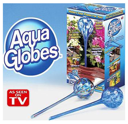 Aqua Globe  As Seen On TV  Assorted  0.16 gal Glass  Aqua Globe 