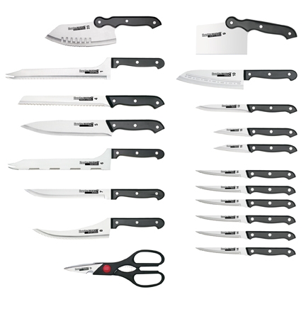 Ronco Six Star 20-Piece Rocker Cutlery Knife Set 