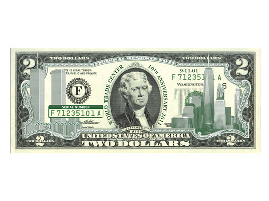9-11 $2 Bill